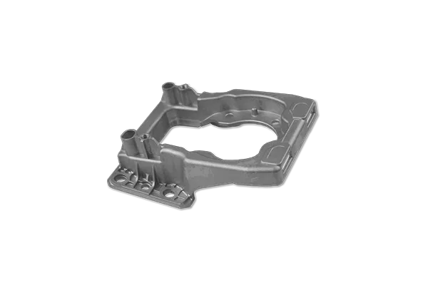 Aluminum Die Casting Connector with Unique Cutout and Bosses