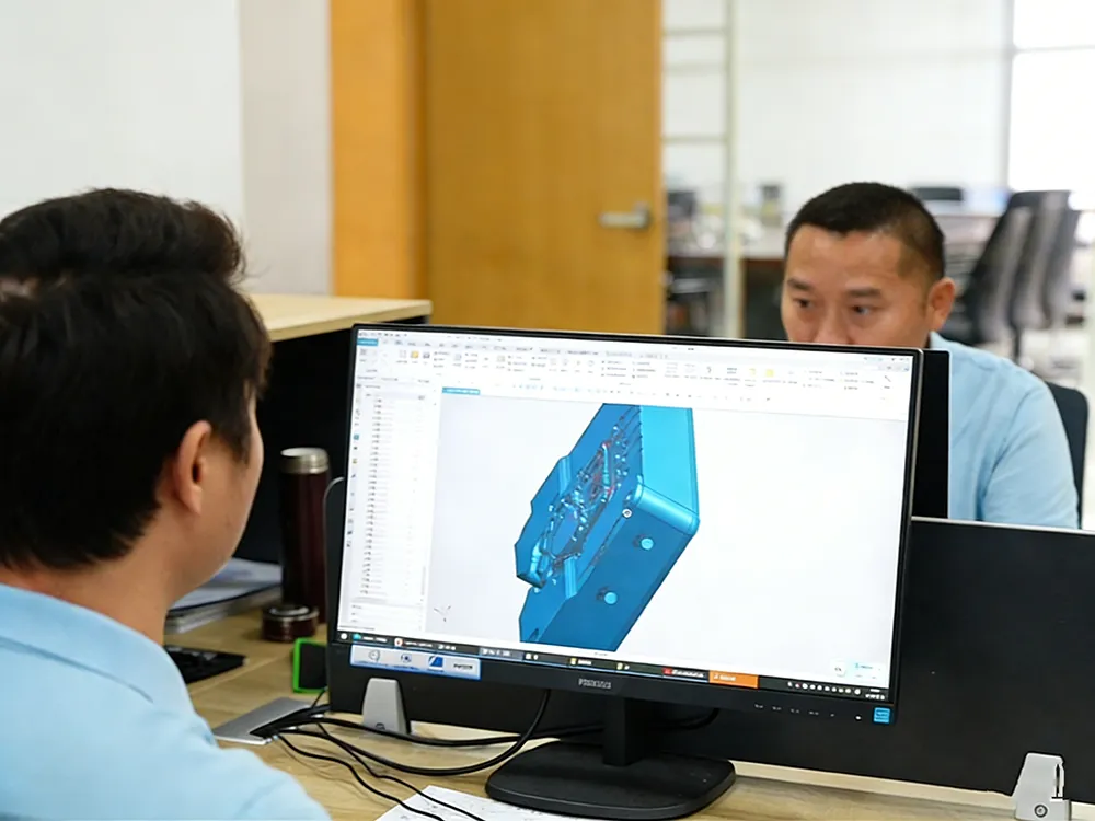 Collaborative Design Review & 3D Modeling in Action