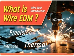 What is wire EDM introduction showing precision wire cut machining