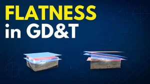 Flatness in GD&T tolerance guide with parallel plane surface examples
